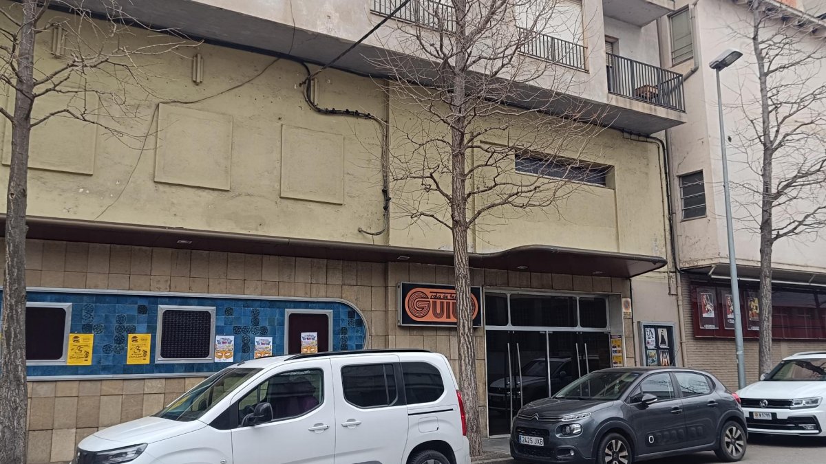 El cine Guiu està situat a l’avinguda Salòria de la Seu. - C.SANS