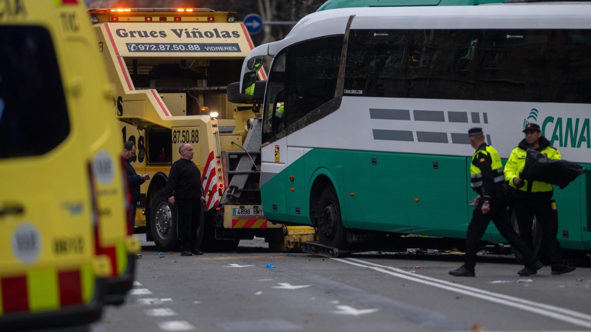 Imatge de l’accident.