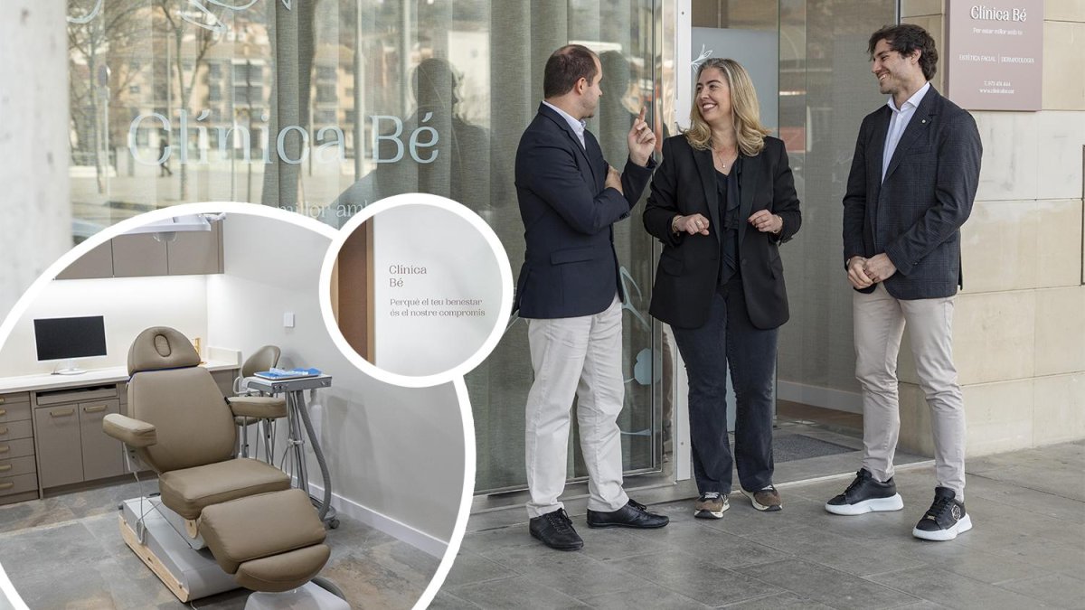 D'esquerra a dreta, el doctor Aleix Heredia, la doctora Nuri Toledo i el doctor Josep Basart.