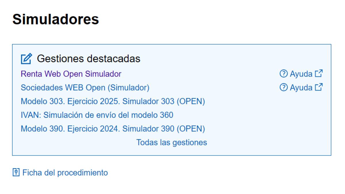 Simulador de la Declaración de la Renta