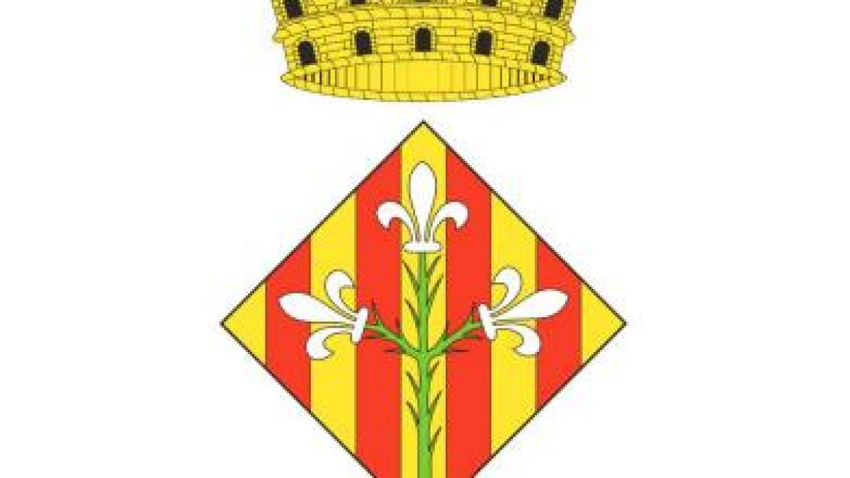 El escudo de la ciudad de Lleida.