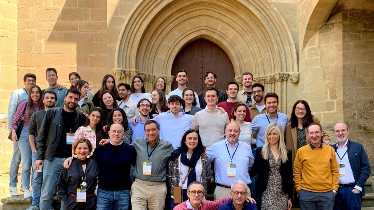 Participants en el XII Curs de Cardiologia Clínica al Monestir de les Avellanes la setmana passada.
