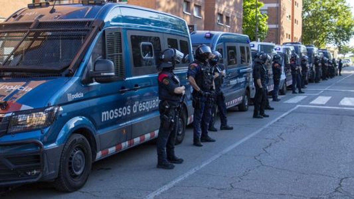 El operativo tuvo lugar ayer por la tarde. - GERARD HOYAS