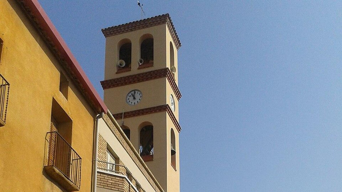 Una calle de Torre-serona.