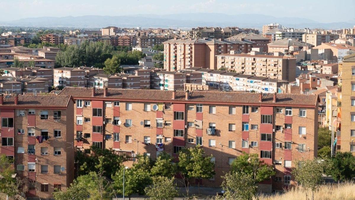 El barri de la Mariola, que concentra la majoria d’habitatges amb okupes que estan a la venda en portals immobiliaris. - GERARD HOYAS