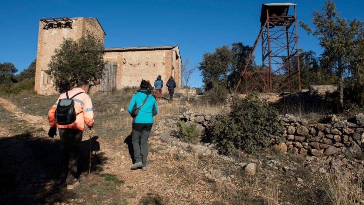 Es conserva un castellet de l’antiga mina. - PCAPE