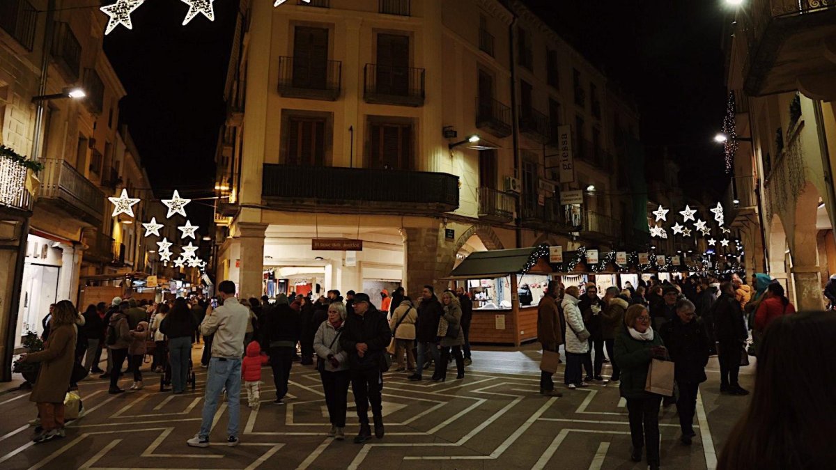 Parades del Mercat de Nadal de Tàrrega.