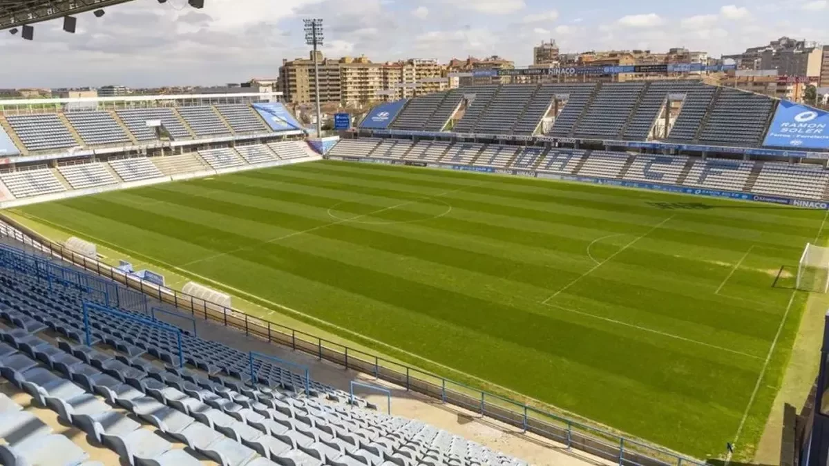 Vista del Camp d’Esports, en una imatge d’arxiu. - JORDI ECHEVARRIA