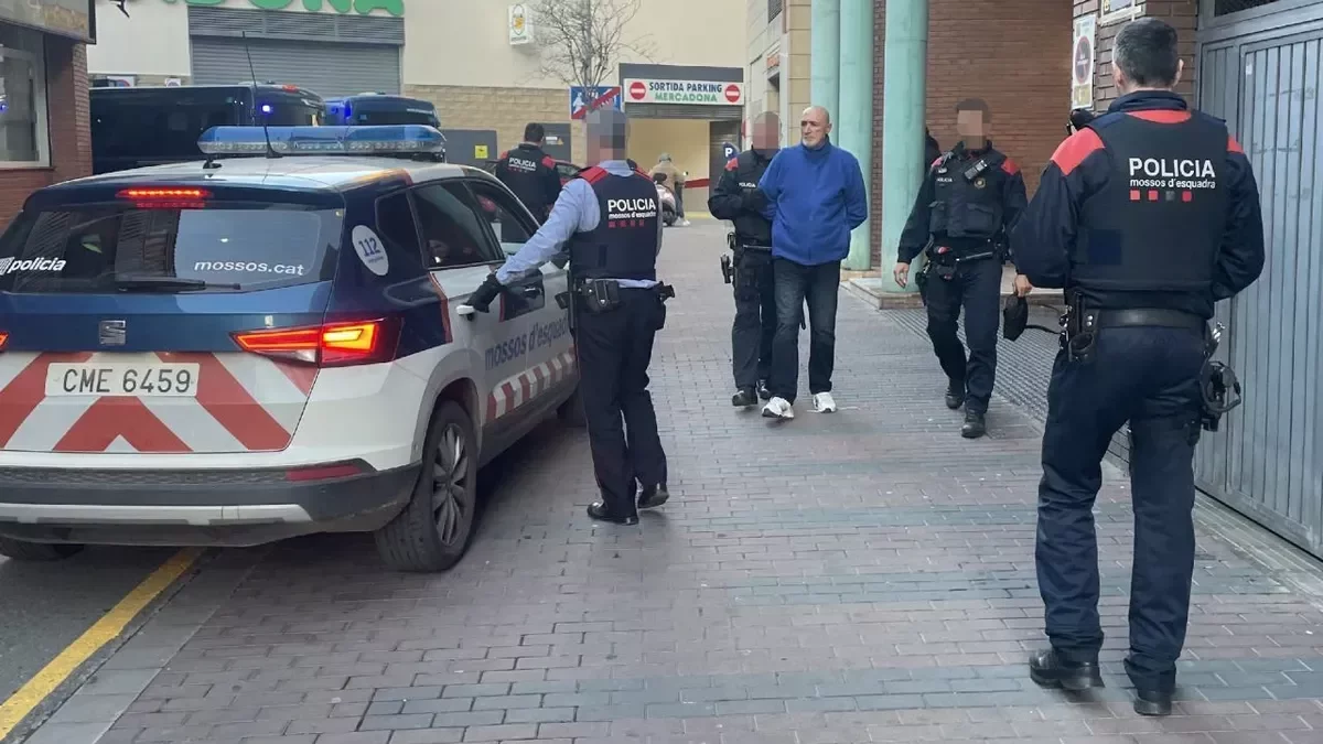 Detenció de l’assassí confés per un assalt el gener del 2023. - A. GUERRERO