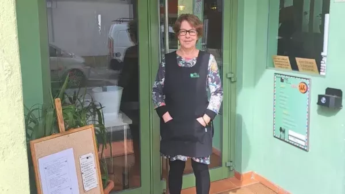 Prunera a l’entrada de la ubicació actual a Noguerola. - SCD