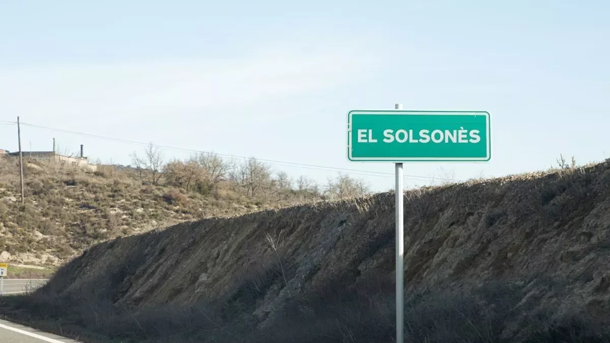 El rótulo que indica la entrada en el Solsonès en el límite del término municipal de Torà. - JORDI BONILLA