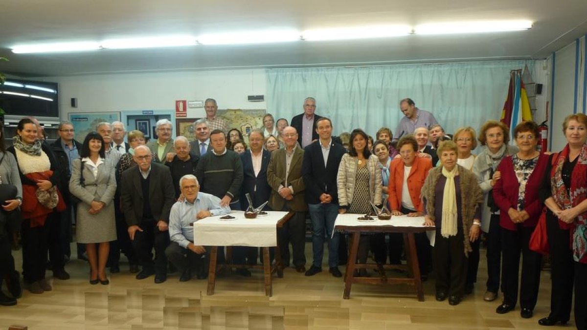 El berenar multitudinari dels jubilats d’Alcarràs.