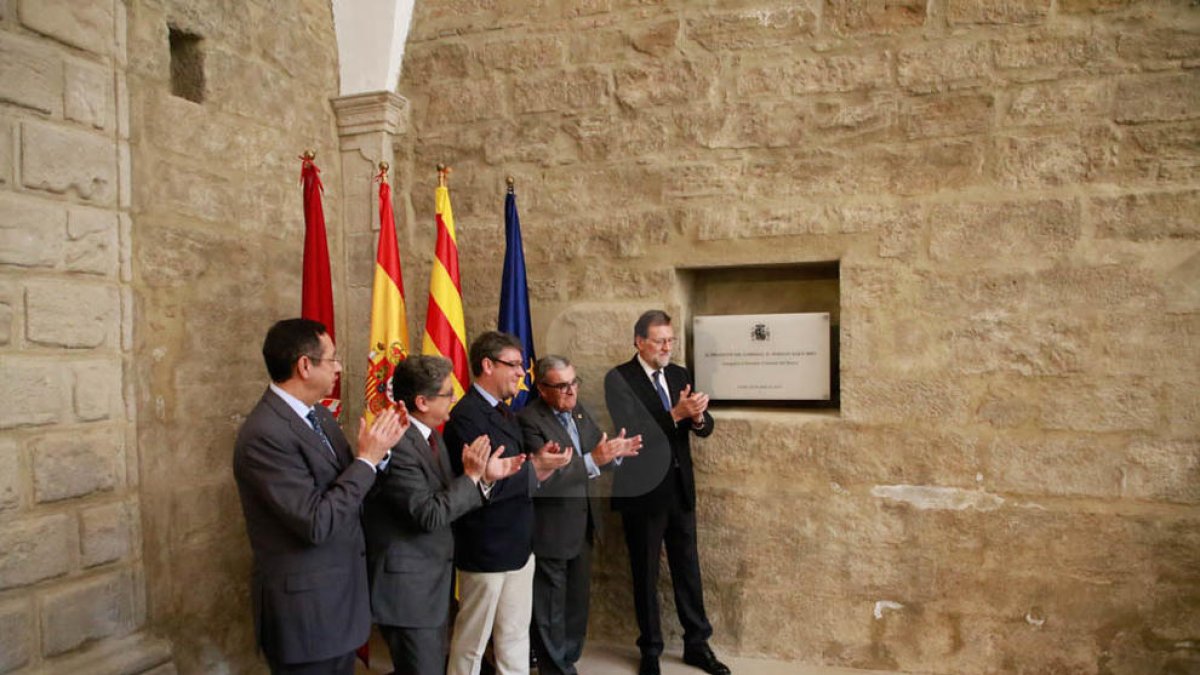 Inauguració del parador del Roser