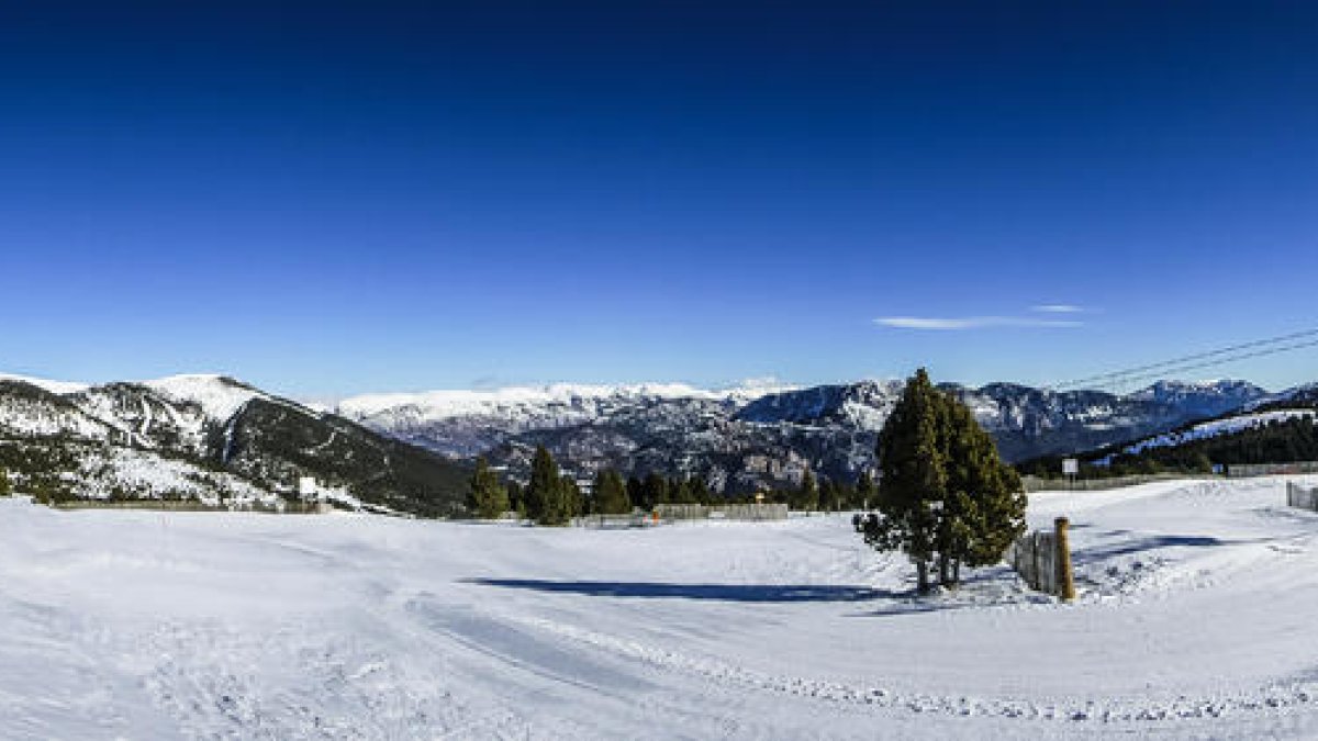 Dia de esqui increible en Port del Comte