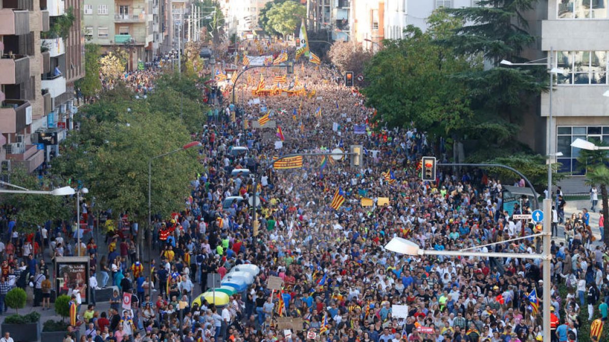 Manifestació del 3 d'octubre