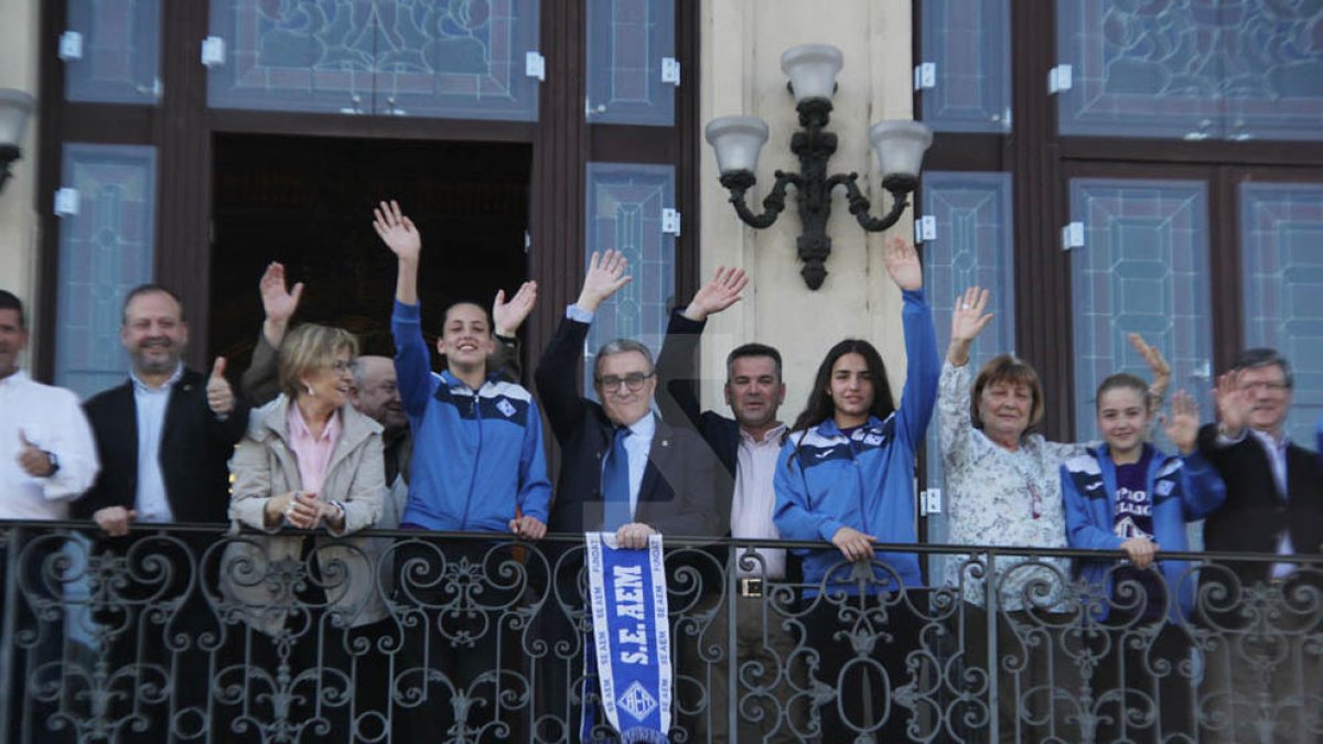 Recepció a la plantilla de l'AEM