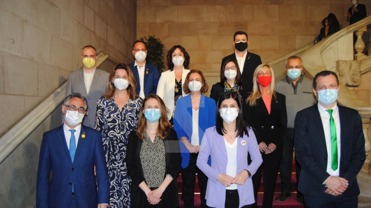 © La representación de Lleida en el Parlament