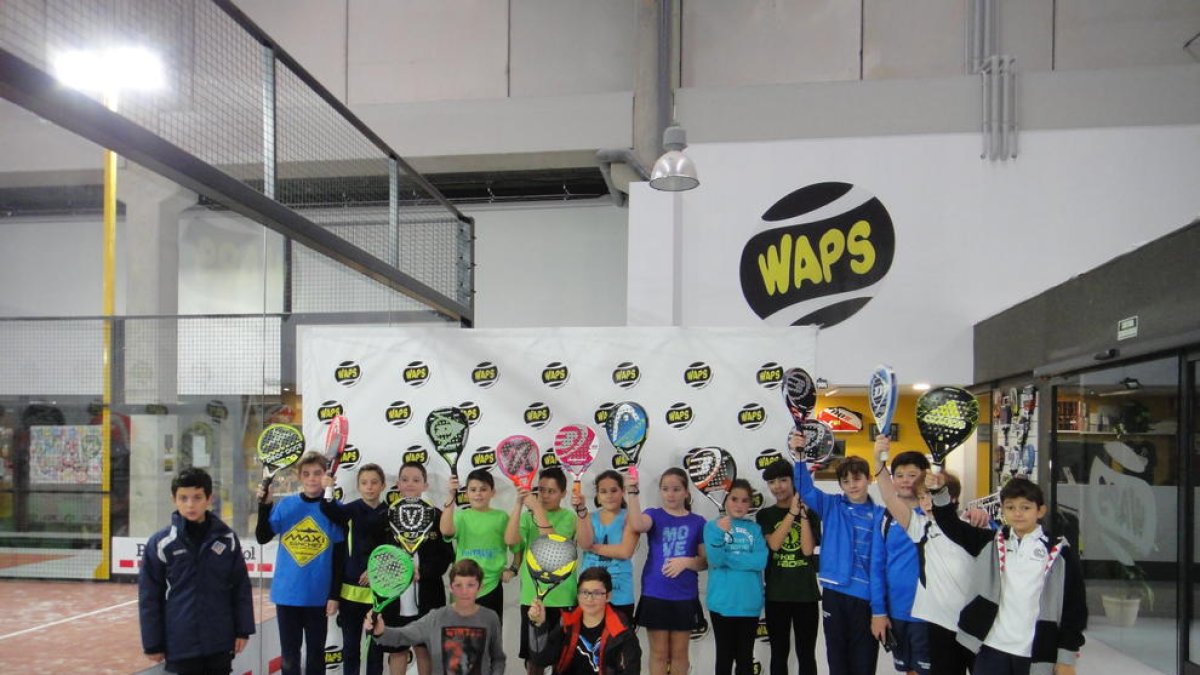 Más de 90 niños en el V torneo de padelmenors.cat en