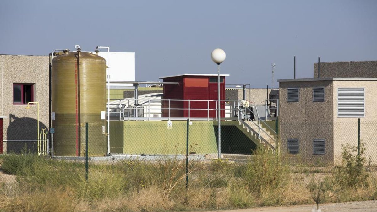 La potabilizadora de Ratera, de donde sale el agua de la traída.