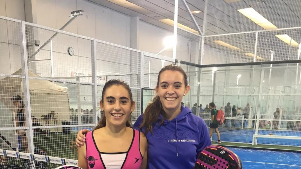 Laia Bonilla i la barcelonina Paula Manchón no van donar opció en el Català júnior.