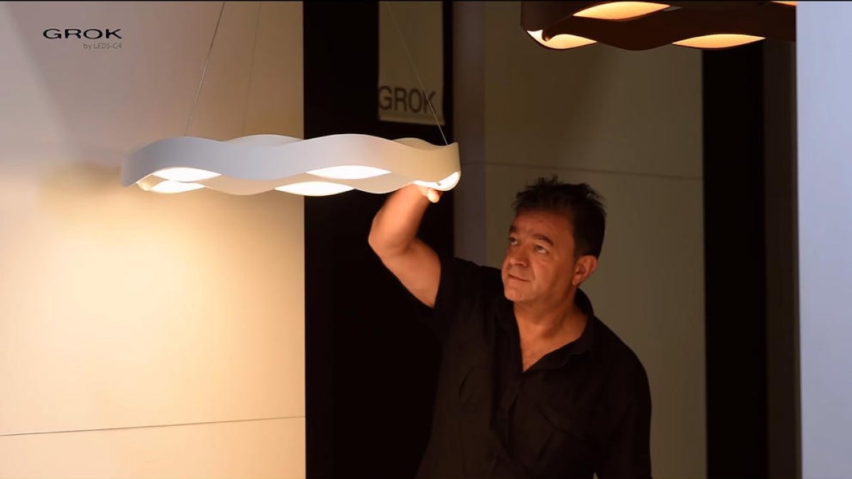 Josep Patsi, amb el seu espectacular disseny guanyador del Lighting Design.