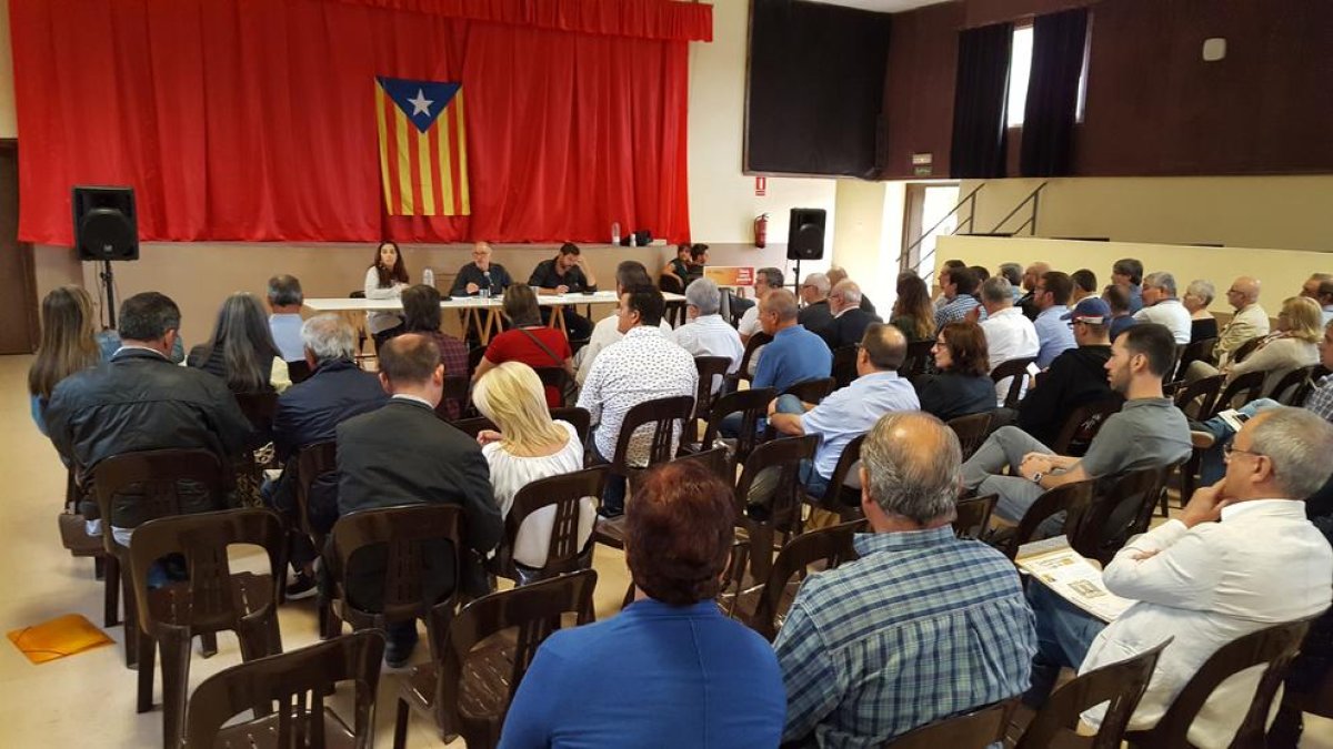 El congrés es va celebrar al pavelló de l’Espluga Calba.