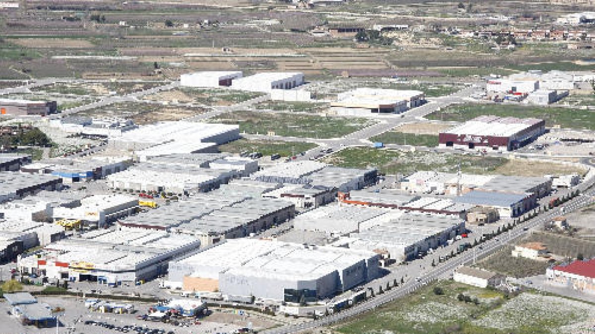 Imatge d’arxiu del polígon Les Comes de Torrefarrera.