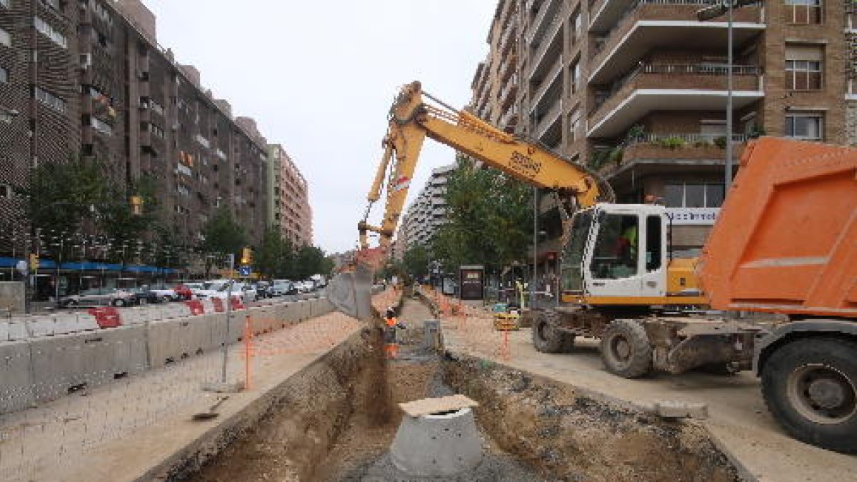El col·lector de Ronda ha sigut l’última gran obra a la xarxa d’aigües.