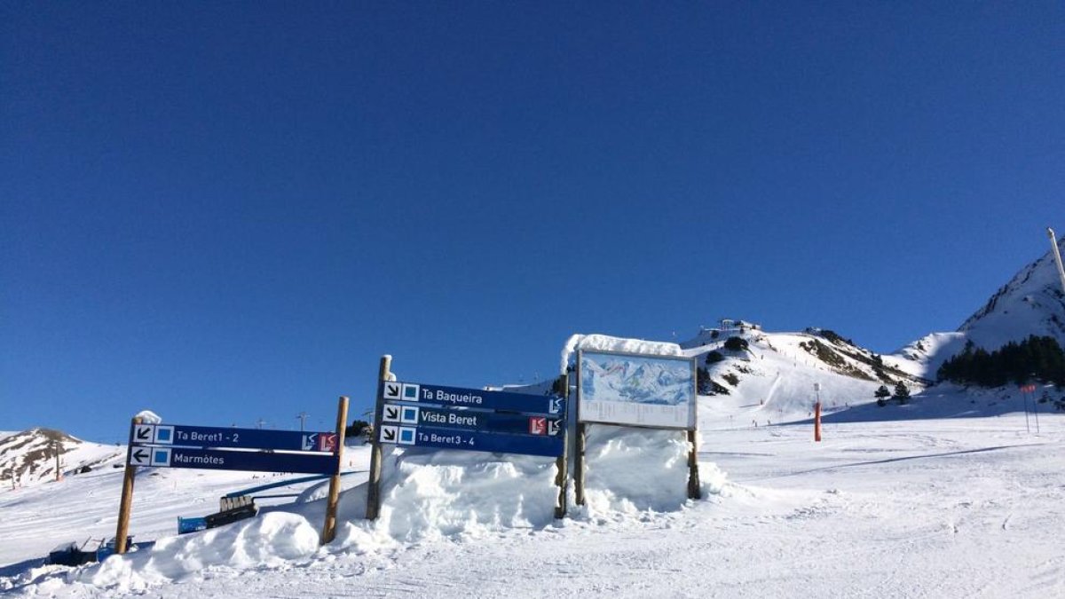 Baqueira Beret estrena la seva nova central de reserves 'online'