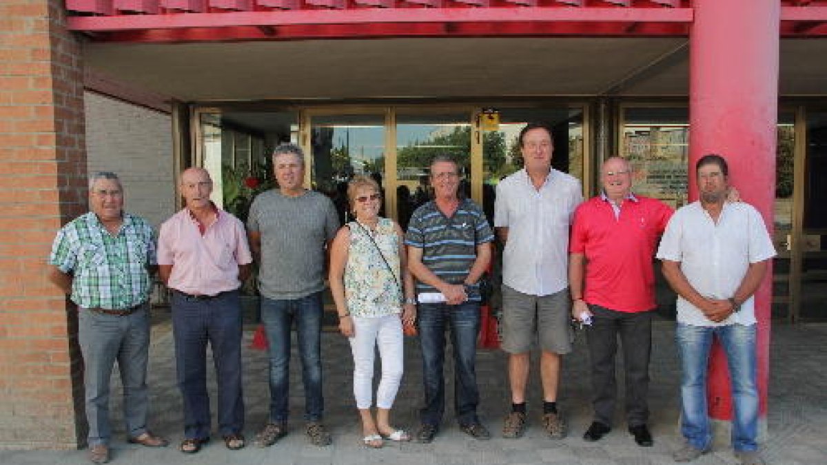 Membres de la candidatura de la Federació de Cooperatives.