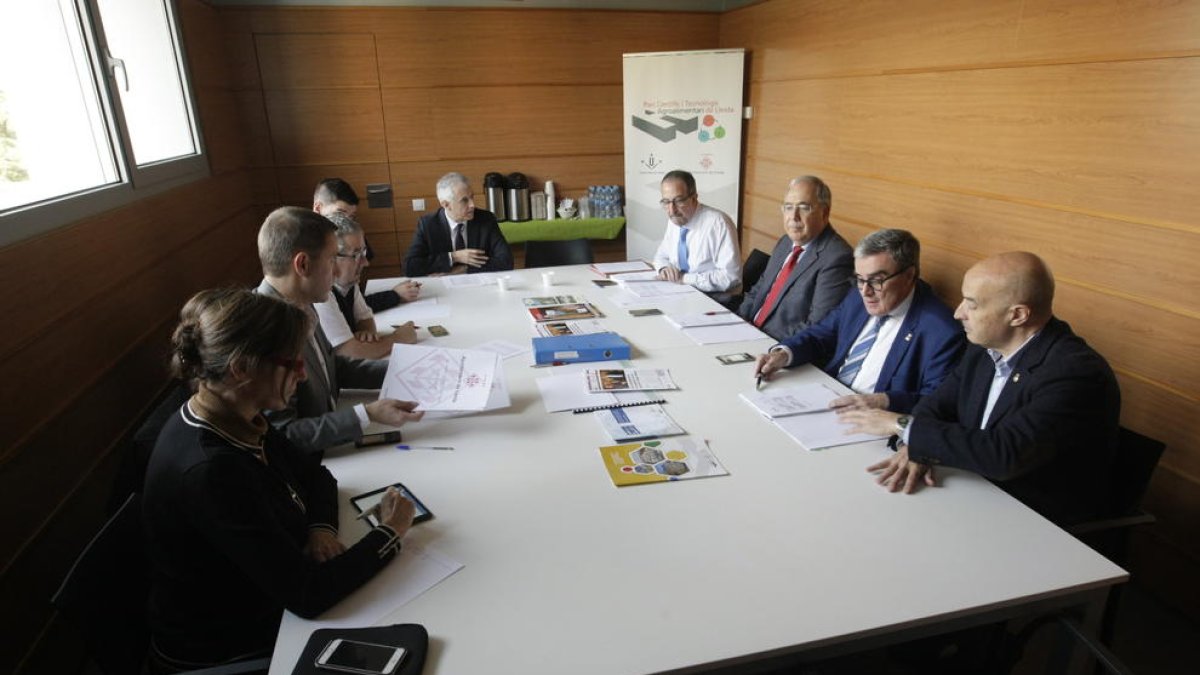 El consell d’administració del parc es va reunir ahir a Gardeny.
