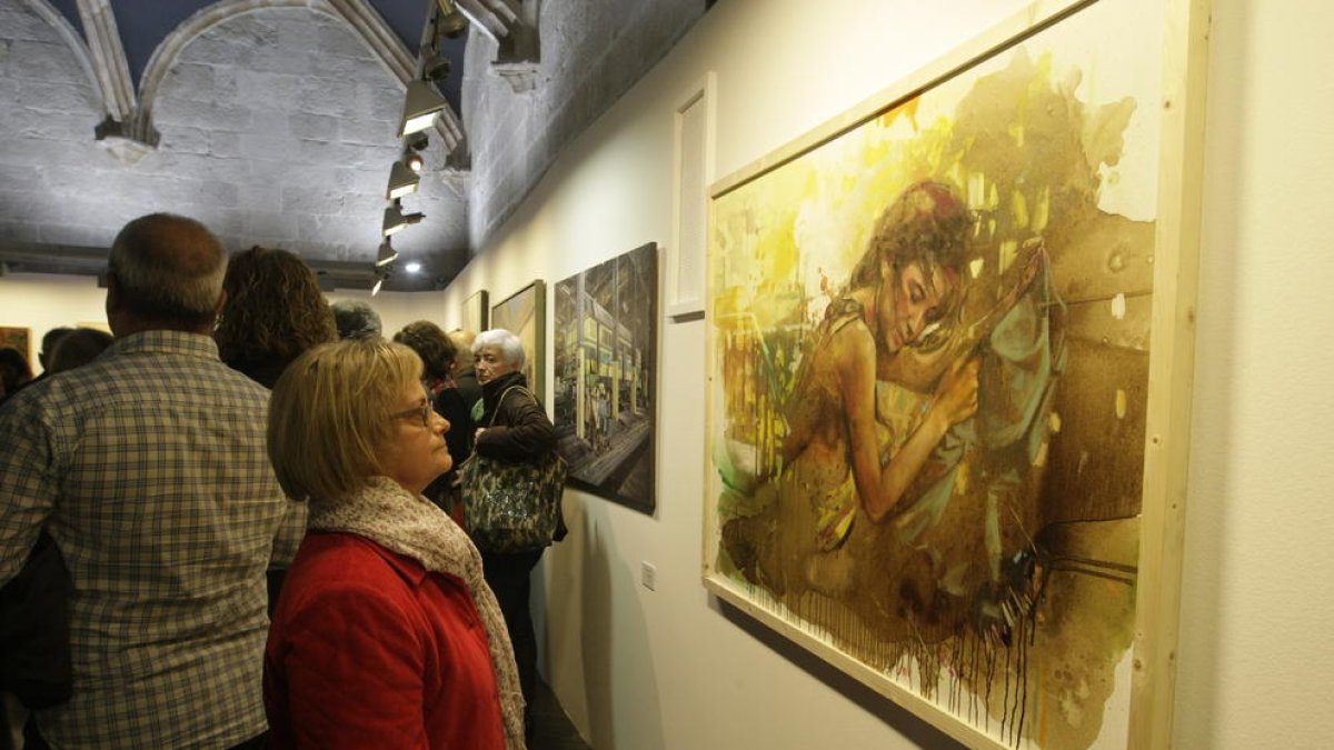 Las mejores obras del concurso de pintura del Cercle de Belles Arts, en el IEI hasta el 27 de noviembre.