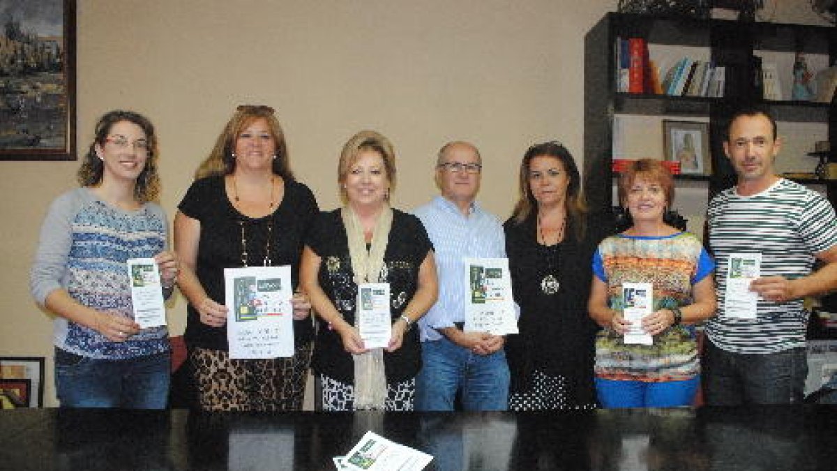 La presentació del cicle a l’ajuntament de Linyola.