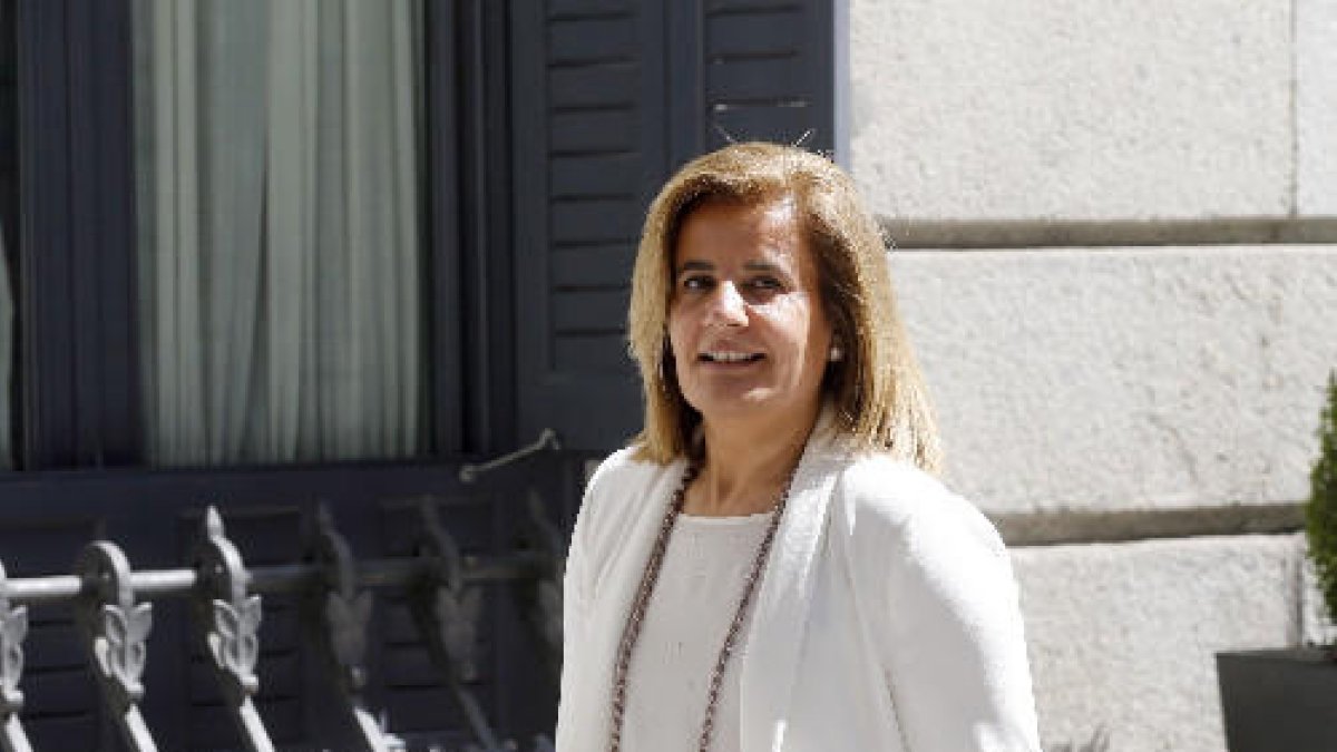 La ministra d’Ocupació i Seguretat Social en funcions, Fátima Báñez.