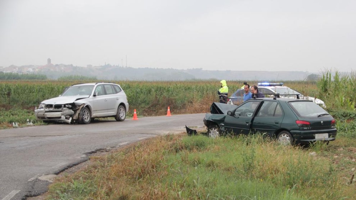 Ferides una dona i la seua filla de 3 anys en un accident a Vilanova de la Barca