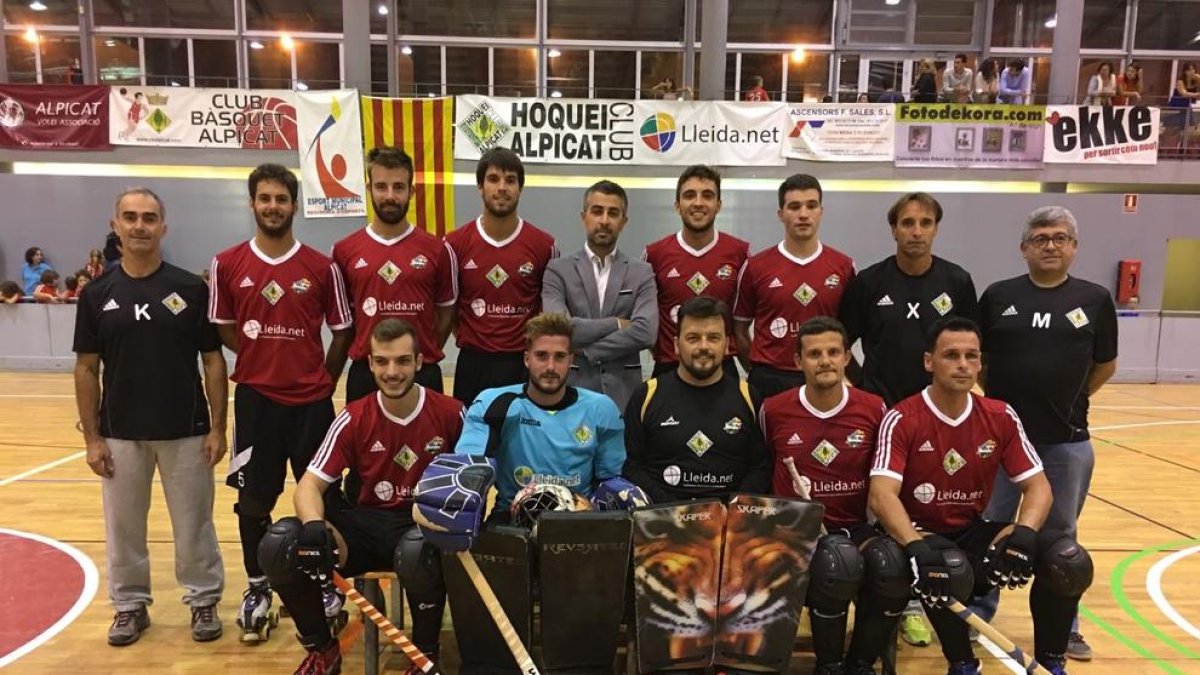 La plantilla de l’Hoquei Club Lleida.net Alpicat per aquesta temporada que debutarà a Primera Estatal.