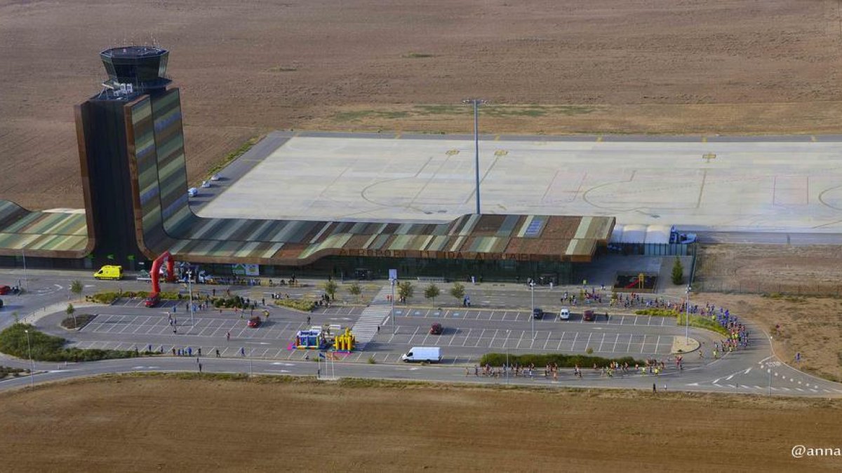 L’aeroport d’Alguaire es transformarà en una pista atlètica.