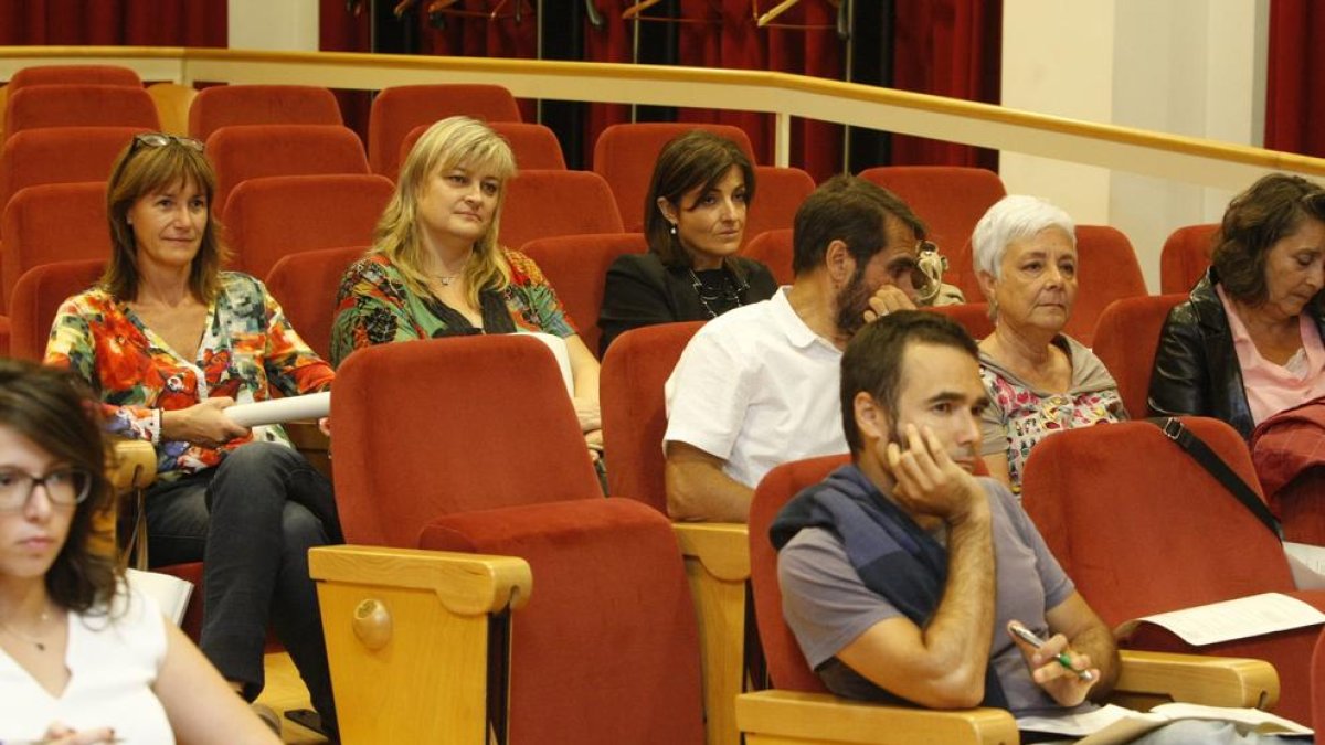 Un moment de la jornada celebrada ahir a la Diputació de Lleida.