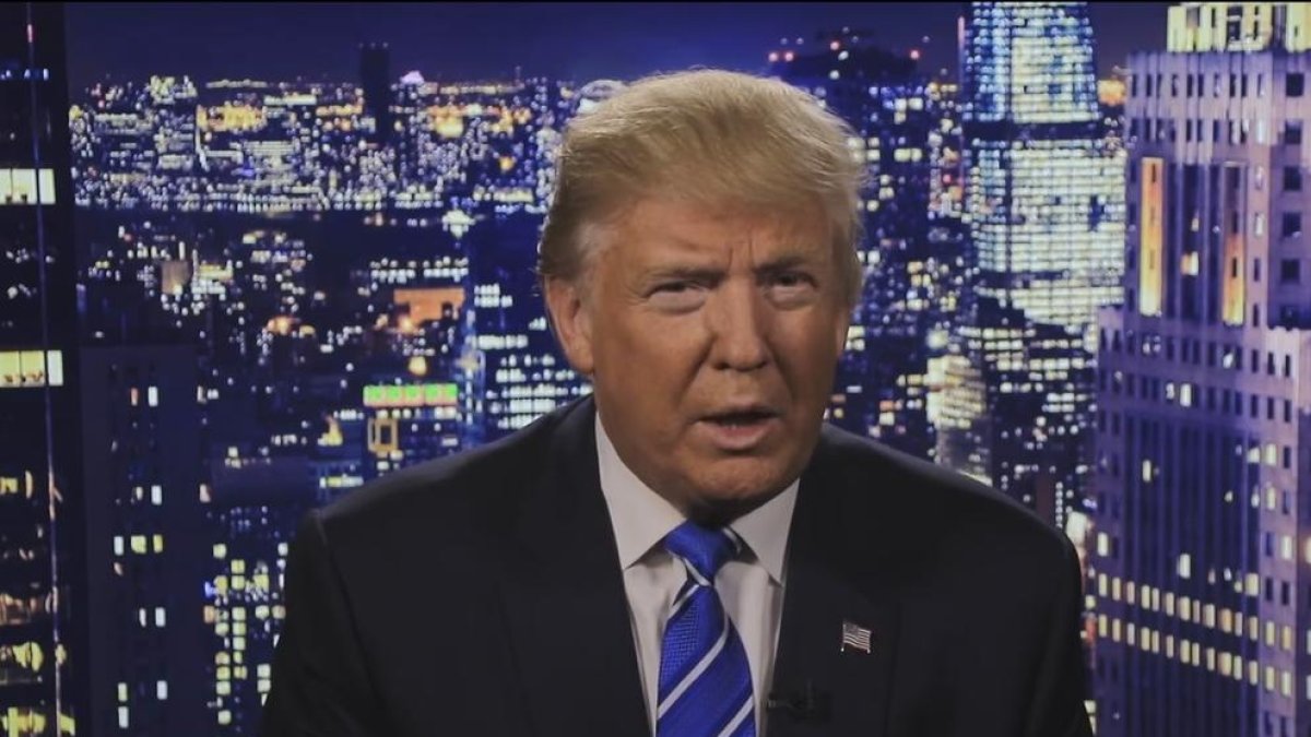 Una imatge del missatge de disculpa de Donald Trump en el seu compte de Facebook.