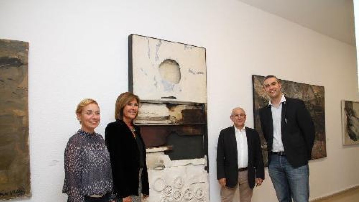 Exposició a l’Espai Guinovart d’Agramunt (esquerra) i retrospectiva a l’IEI sobre l’escultor de Tàrrega Antoni Boleda (dreta).