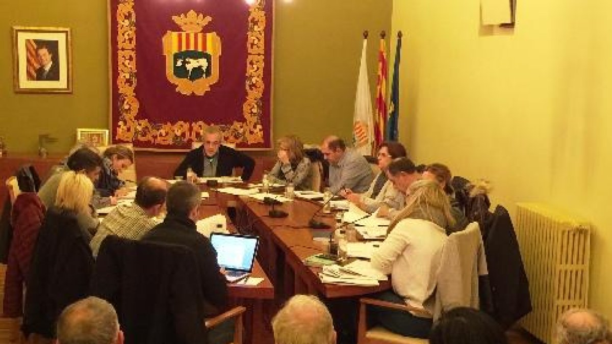 Un dels plens celebrats per l’ajuntament de les Borges.