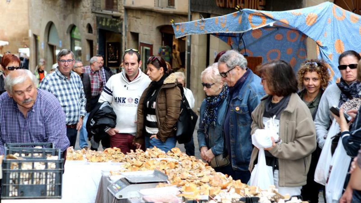 La Fira del Bolet, en l’edició de l’any passat.