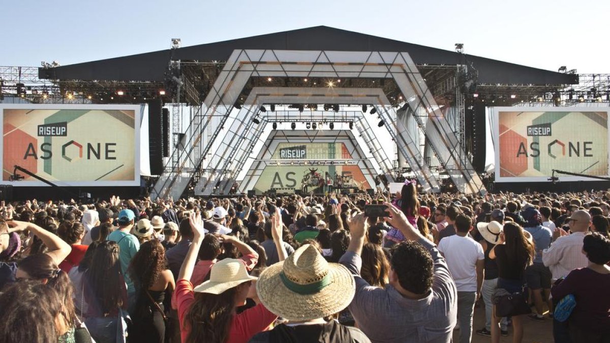 Un moment del concert que va tenir lloc a San Diego.