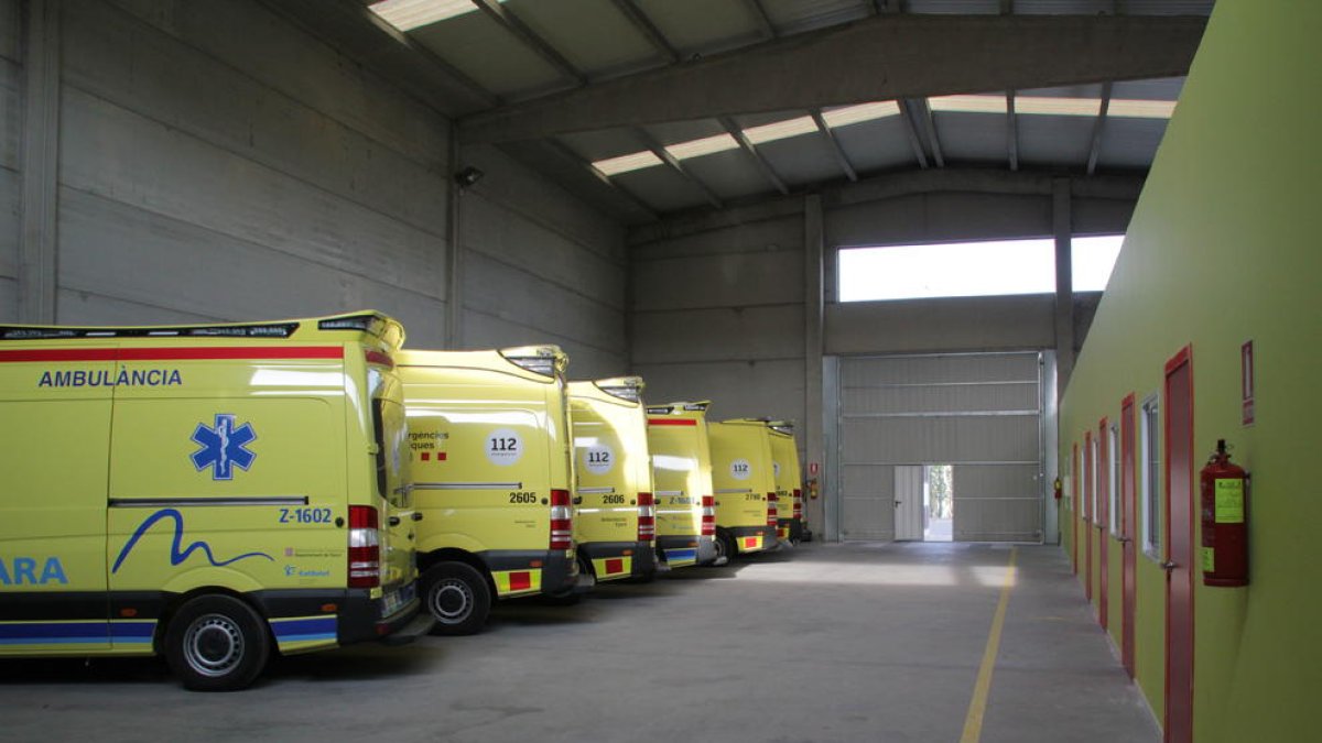 La nova base del SEM s’ubica al Camí dels Frares, al costat de les ambulàncies de Lafuente-Egara.