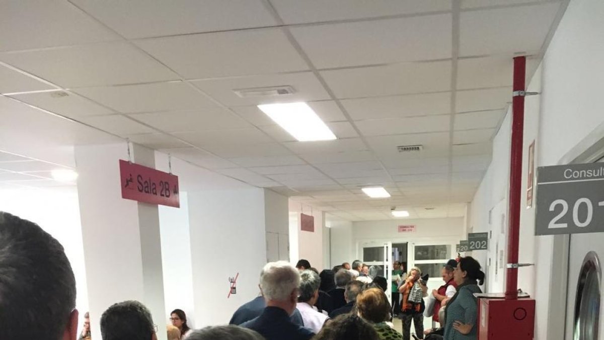 Cues en un dels taulells d’ahir a l’Arnau de Vilanova.