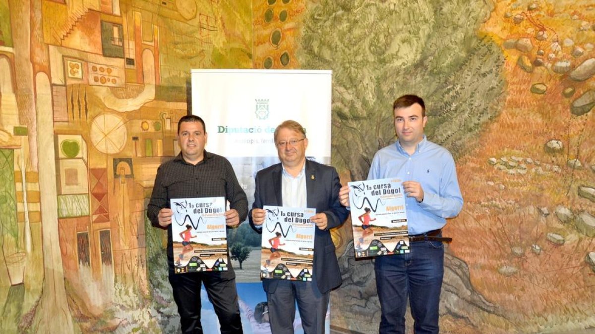 Miquel Plensa, Paco Cerdà i Jesús Brufal, en la presentació.