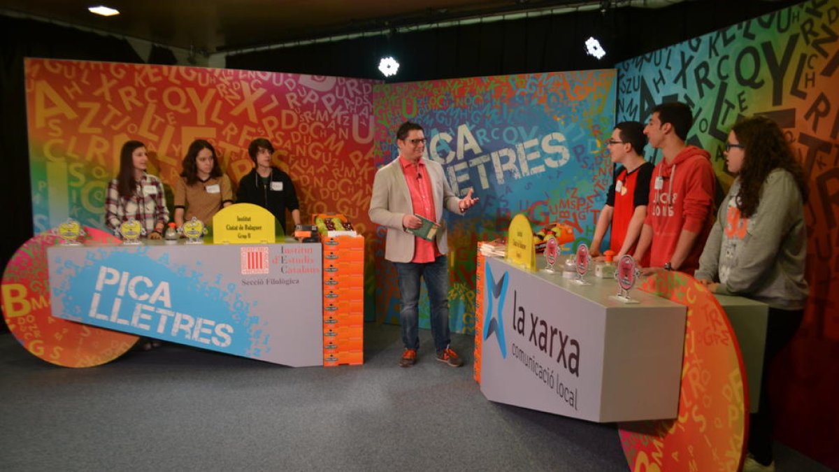 Un ‘Pica Lletres’ de la passada edició a Lleida TV.