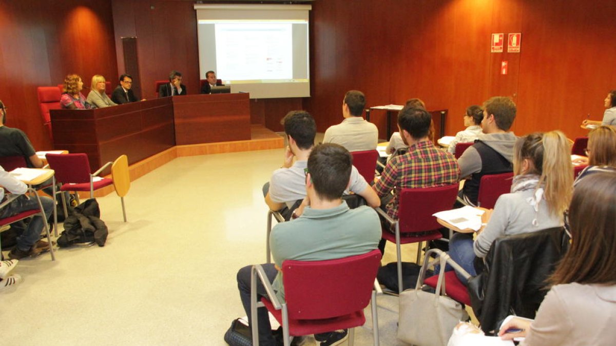Moment de l’acte d’inauguració de la dotzena edició del concurs.