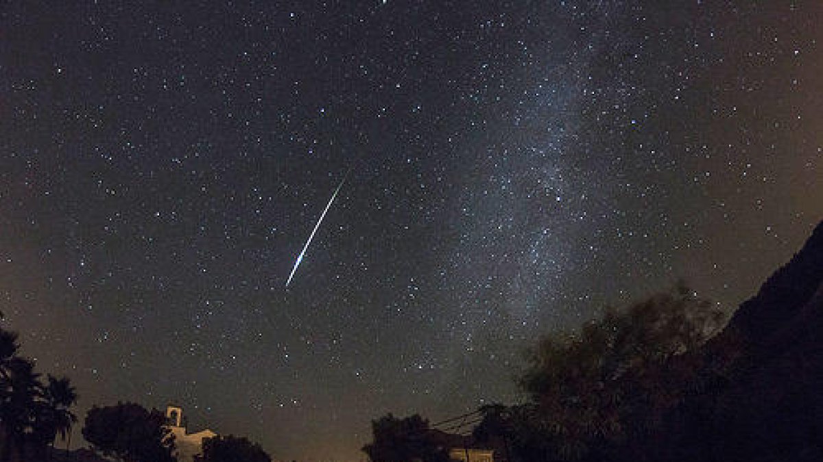 Pluja d'estels del Cometa Halley