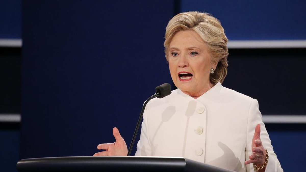 La candidata demòcrata, Hillary Clinton.